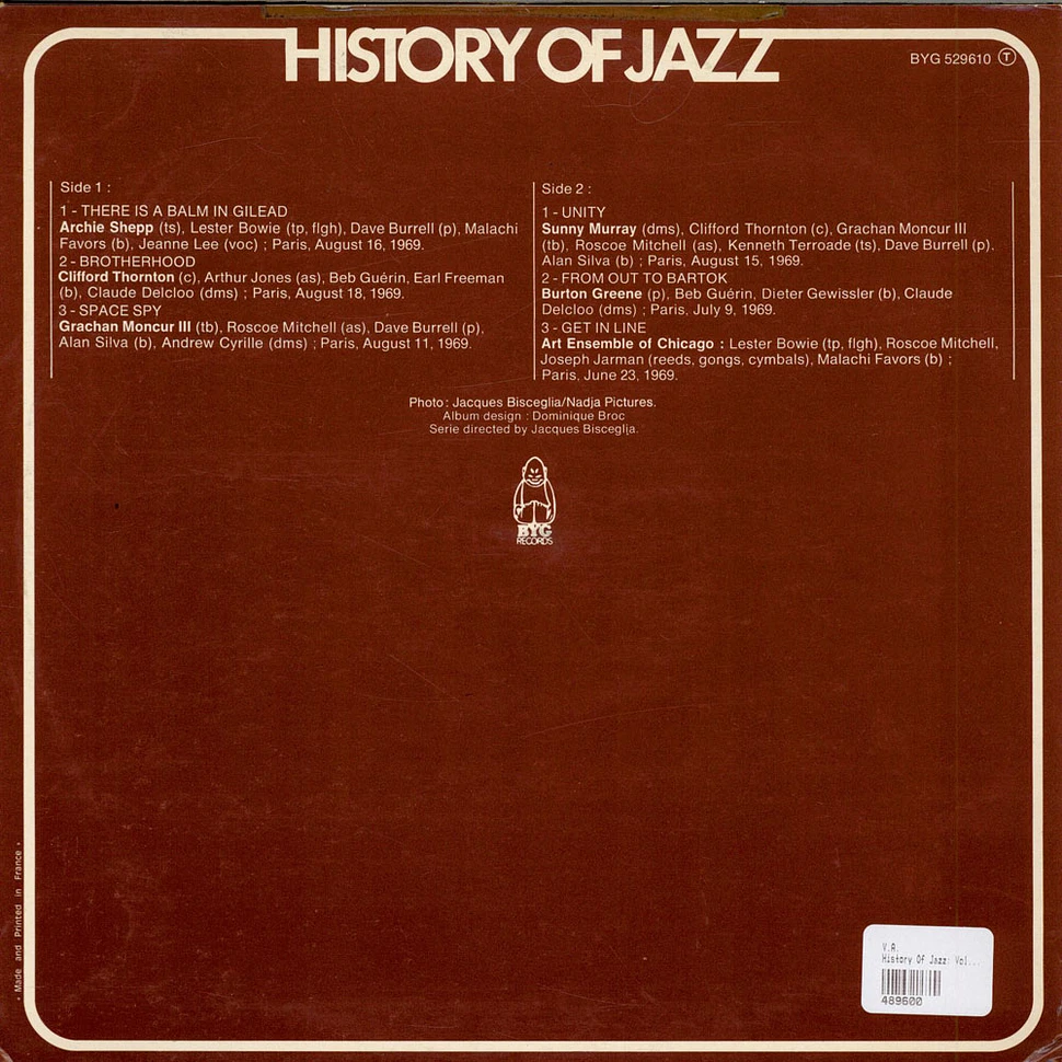 V.A. - History Of Jazz: Vol. 10