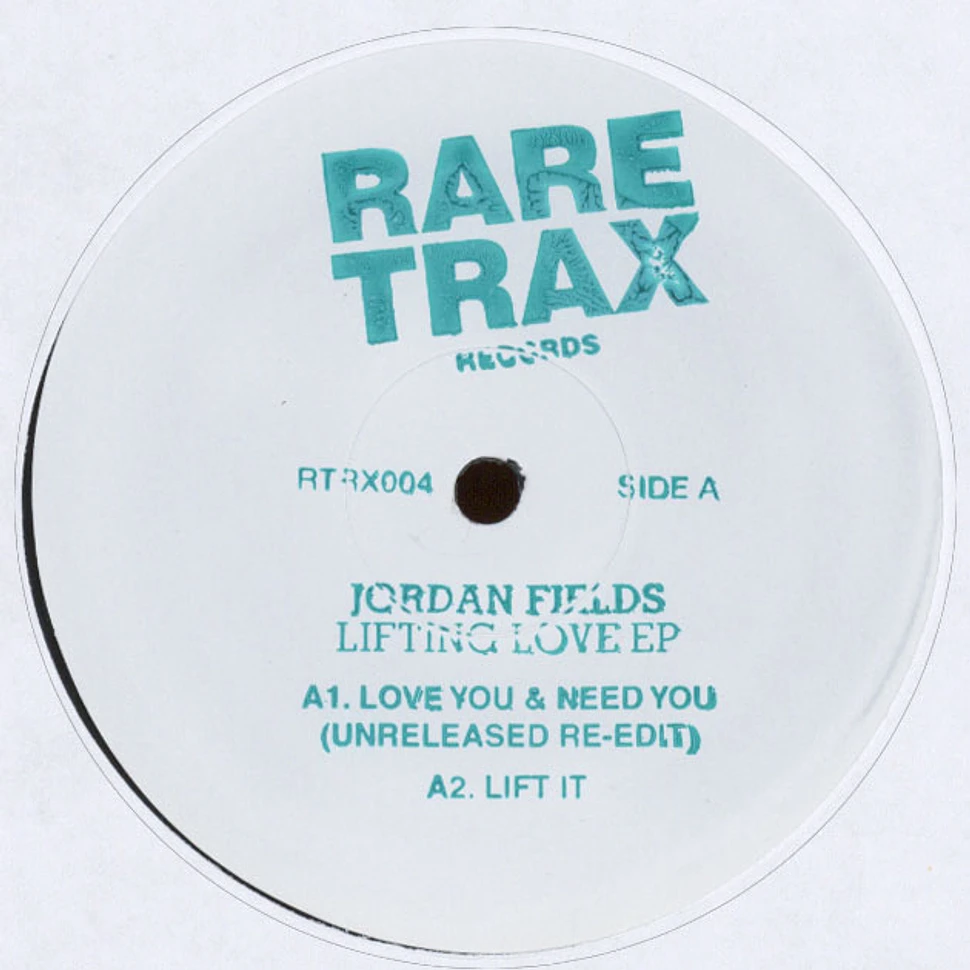 Jordan Fields - Lifting Love EP