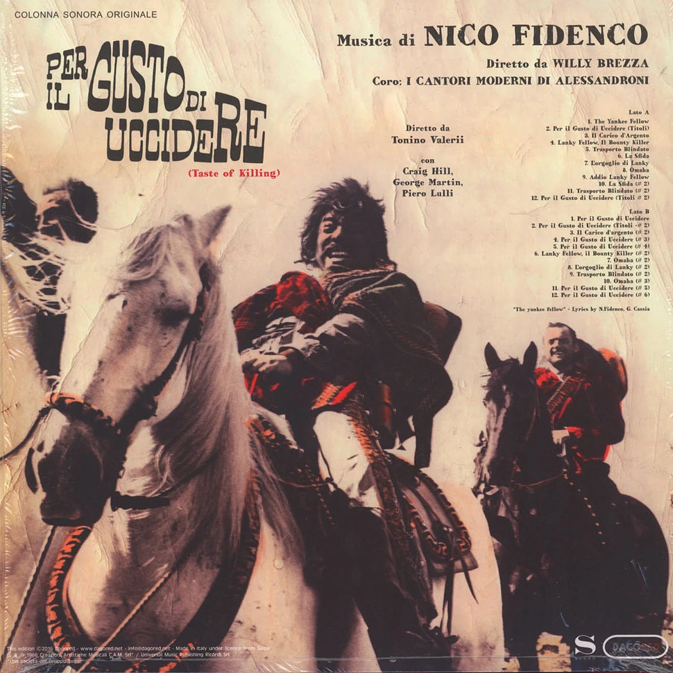 Nico Fidenco - Per Il Gusto Di Uccidere