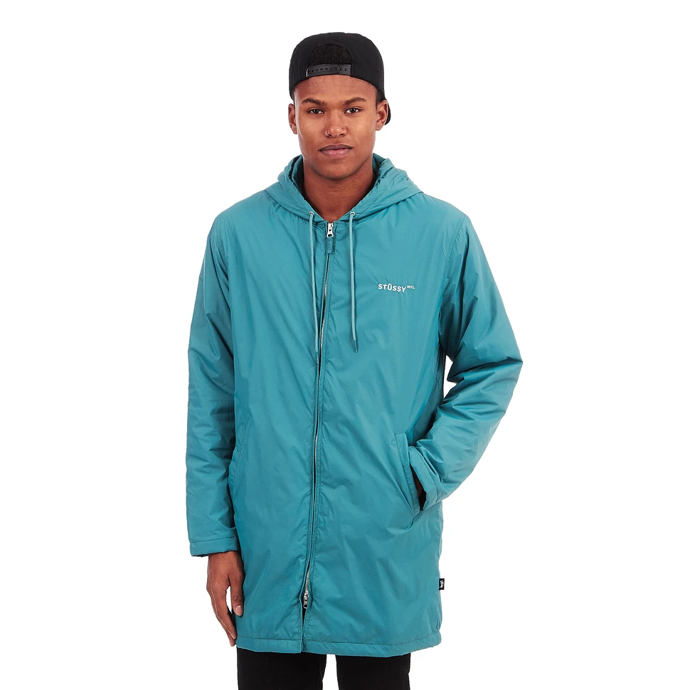 Stüssy - Insulated Long Hooded Coach Jacket