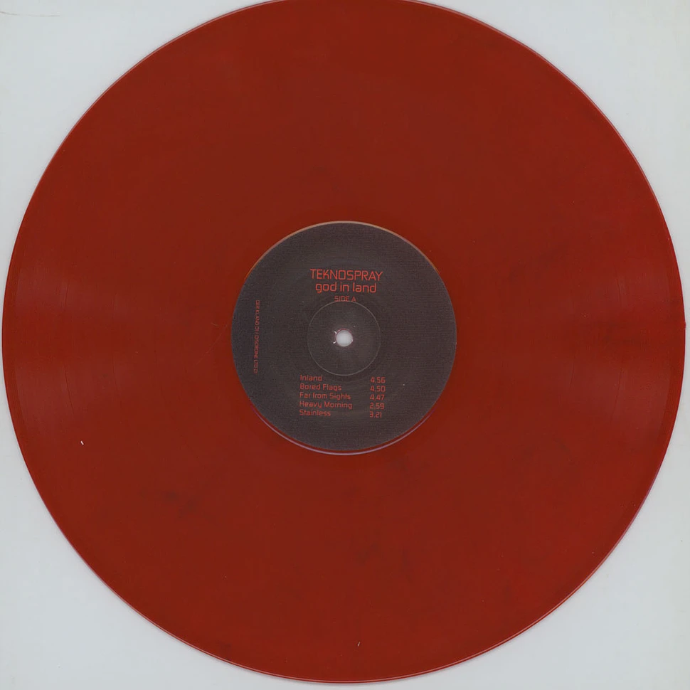 Teknospray - God In Land Red Vinyl Edition