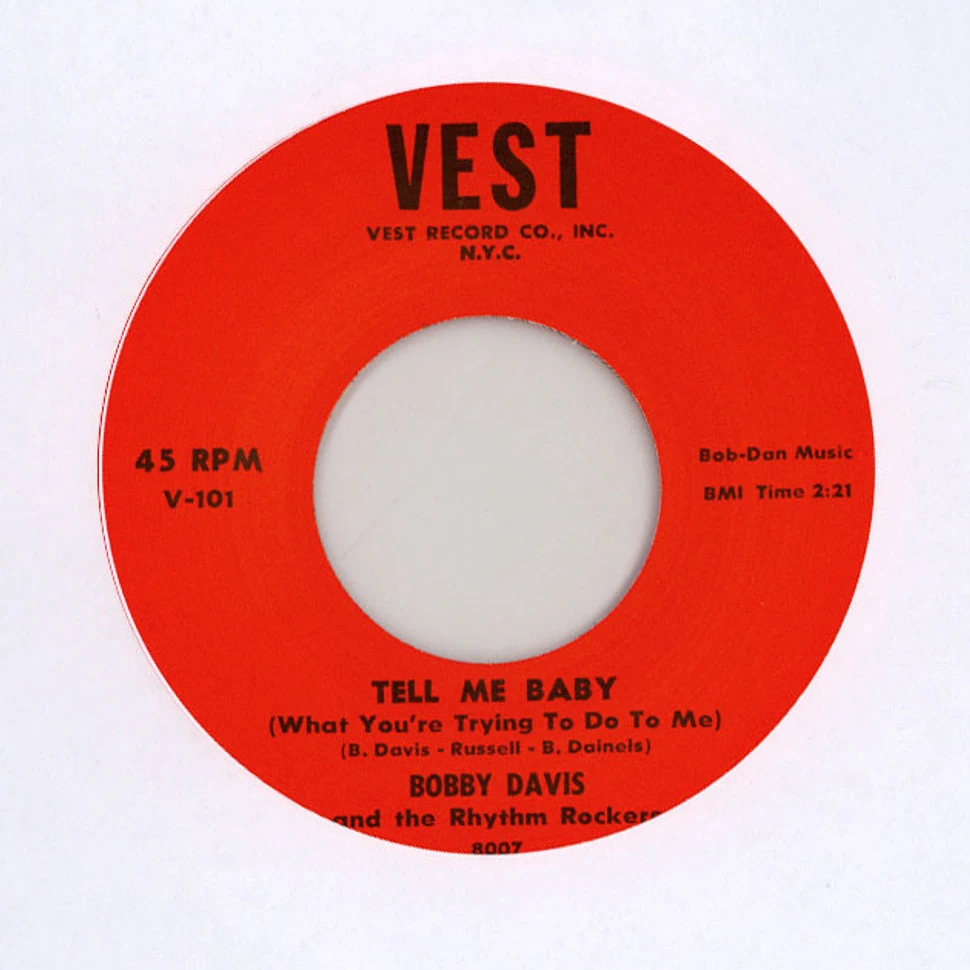 Bobby Davis - Going To New Orleans / Tell Me Baby