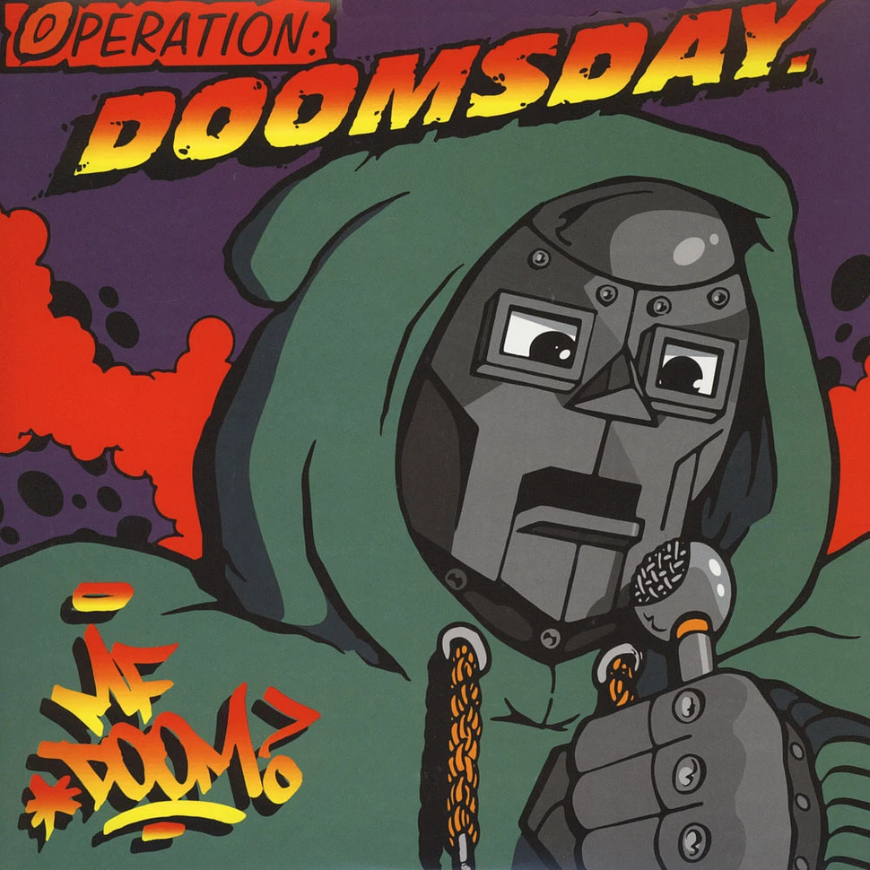 MF DOOM - Operation: Doomsday Black & Red Vinyl Fondle Em Cover Edition