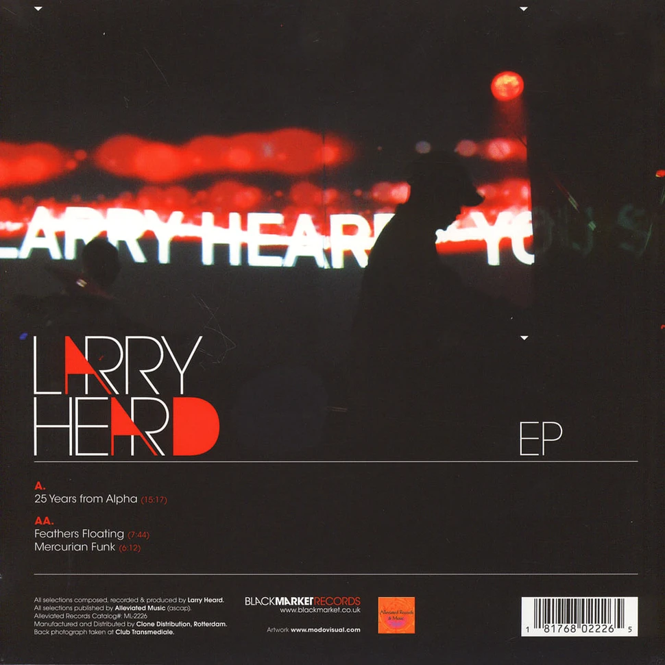 Larry Heard - 25 Years From Alpha