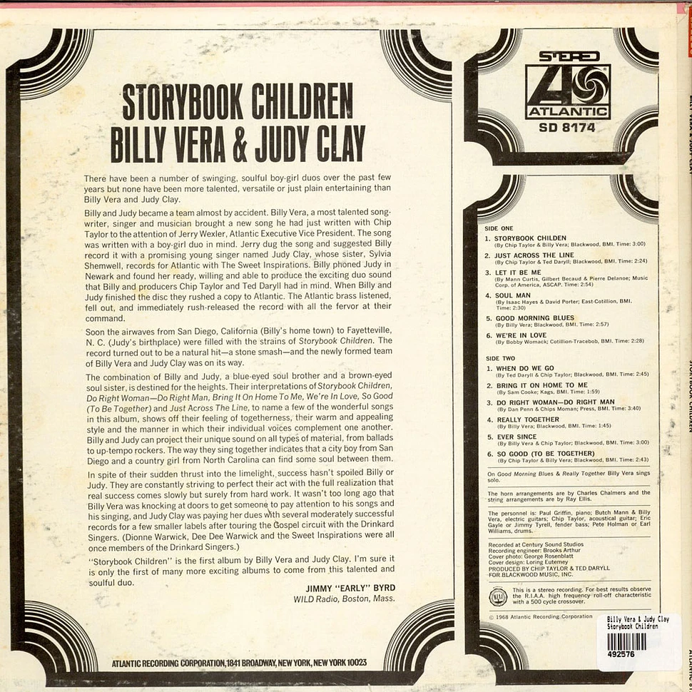 Billy Vera & Judy Clay - Storybook Children