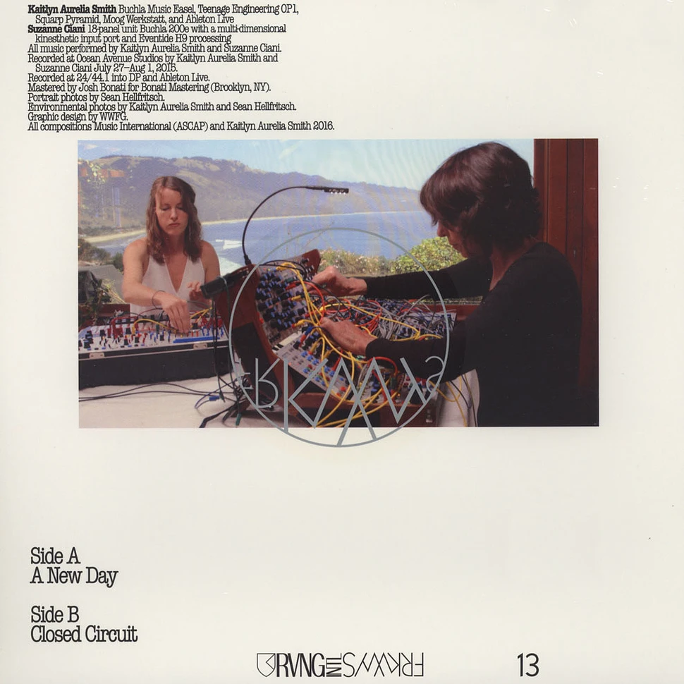 Kaitlyn Aurelia Smith & Suzanne Ciani - Frkwys Volume 13: Sunergy