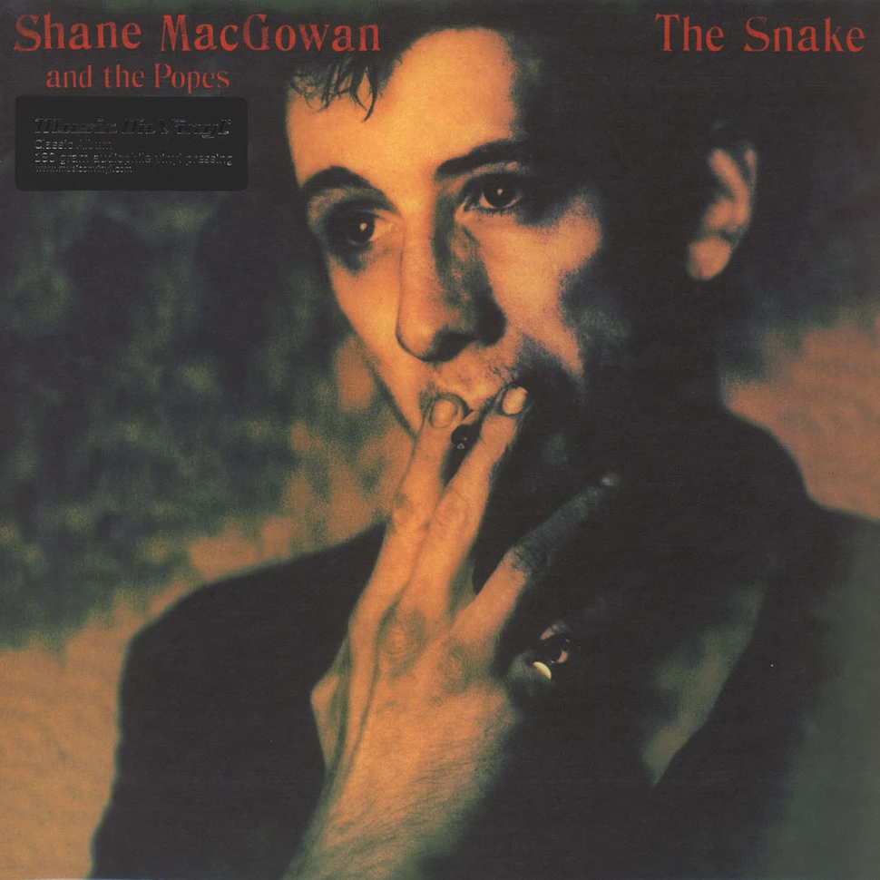 Shane MacGowan & The Popes - The Snake Black Vinyl Edition