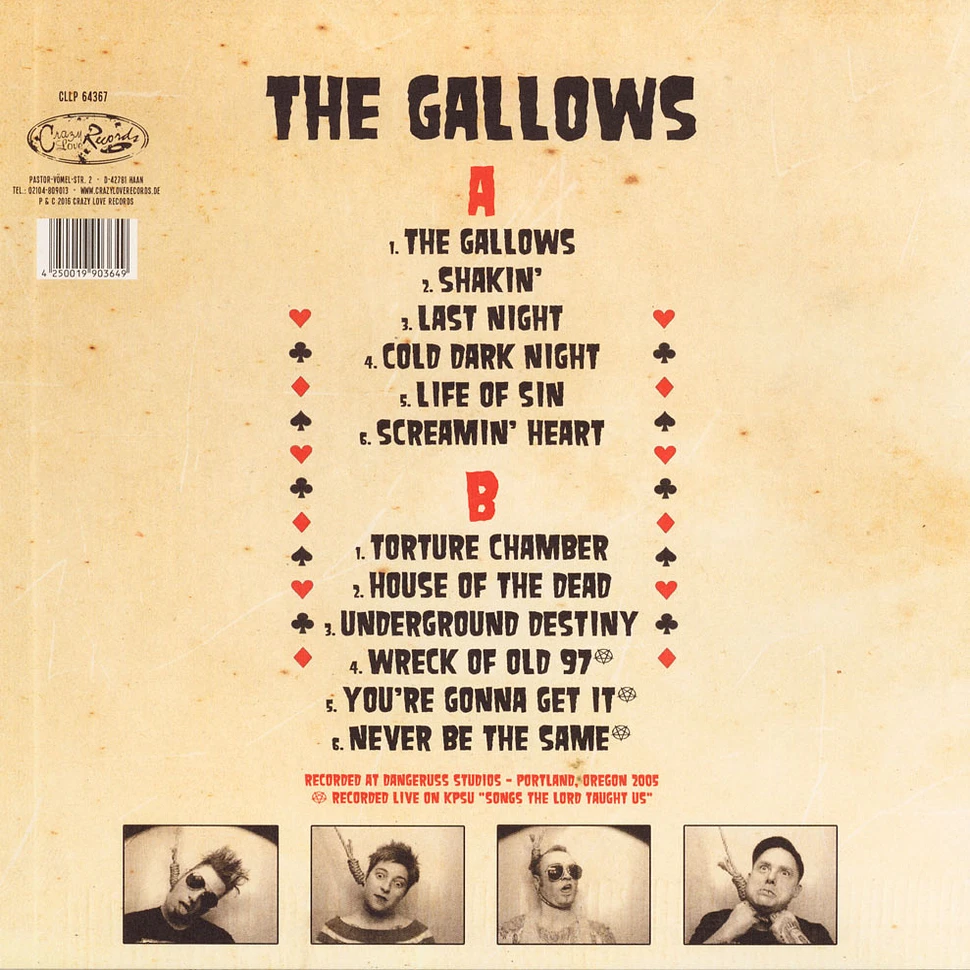 The Gallows - Life Of Sin