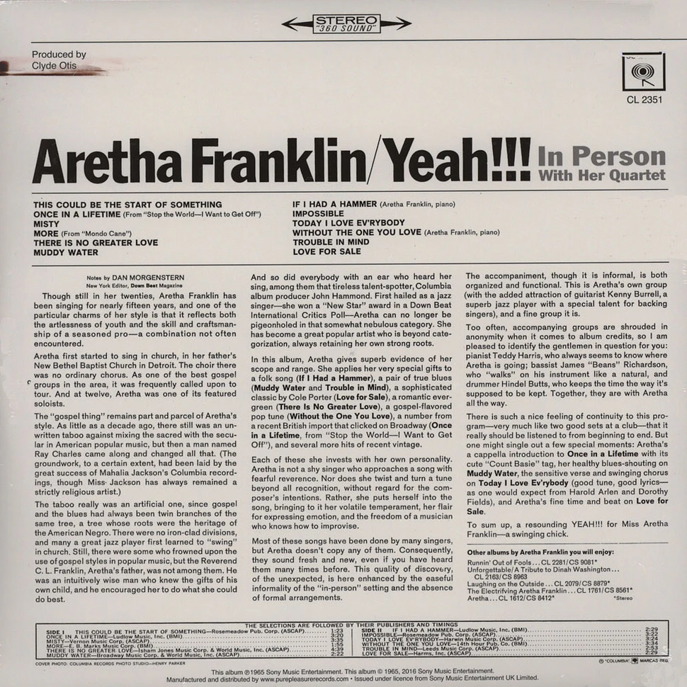 Aretha Franklin - Yeah!