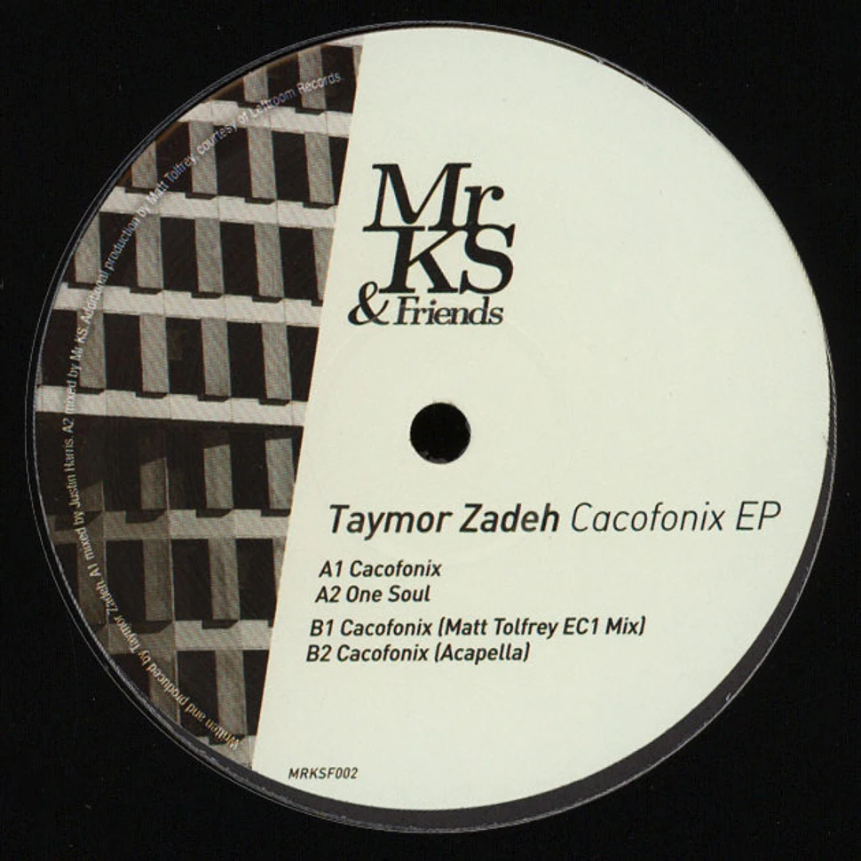 Taymor Zadeh - Cacofonix EP