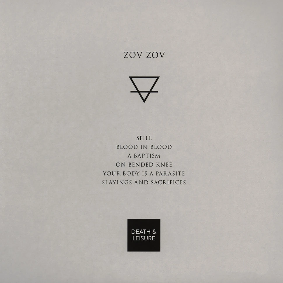 Zov Zov (Oliver Ho & Tommy Gillard) - The Sacred Pornography Of God