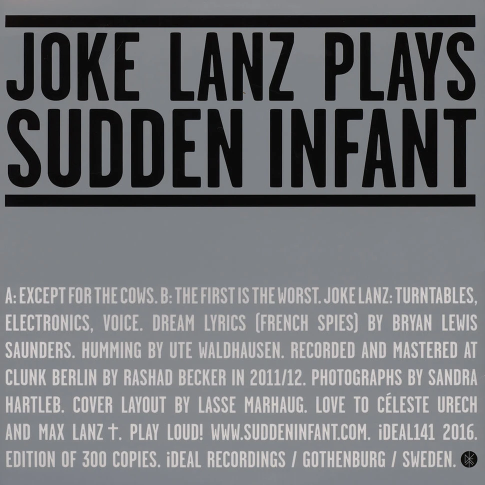 Joke Lanz - Plays Sudden Infant