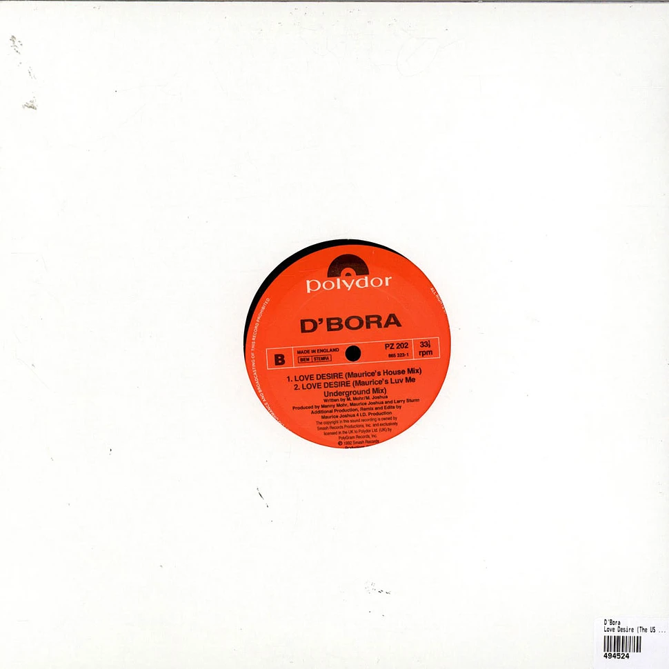 D'Bora - Love Desire (The US Mixes)