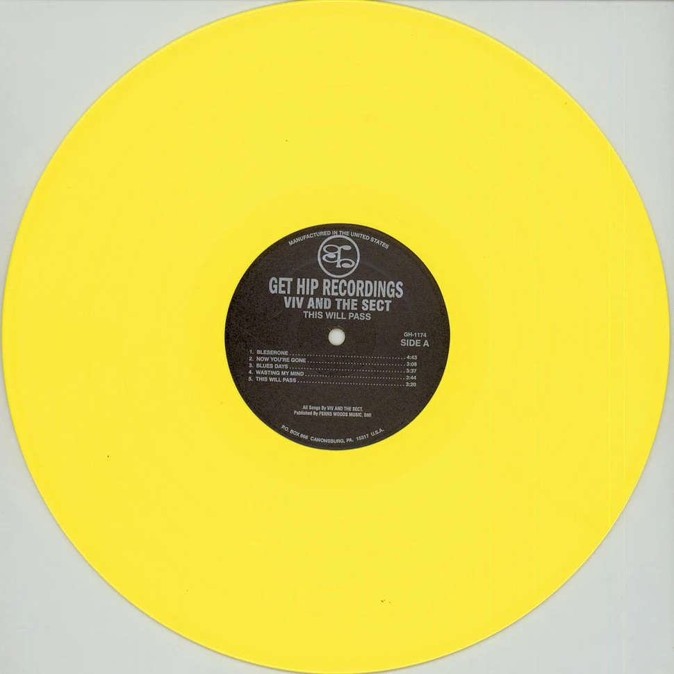 Viv And The Sect - This Will Pass Yellow Vinyl Edition