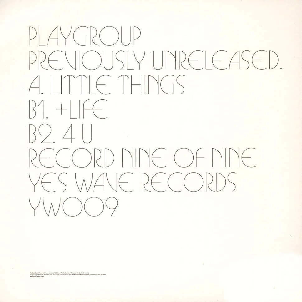 Playgroup - Previously Unreleased EP 9
