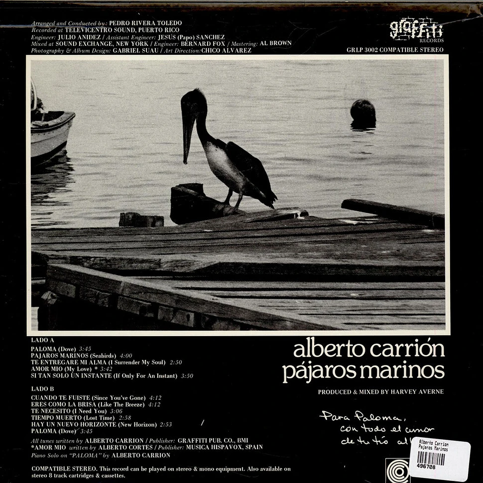 Alberto Carrion - Pajaros Marinos