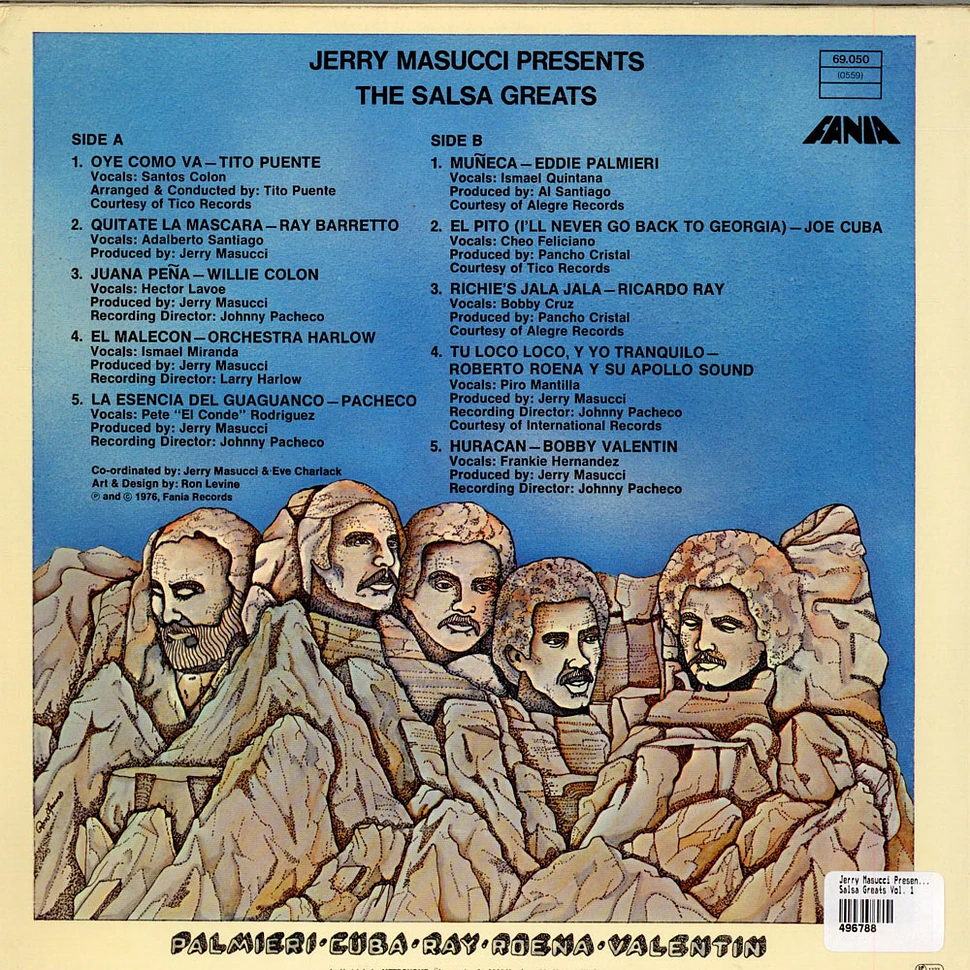 Jerry Masucci Presents Various - Salsa Greats Vol. 1
