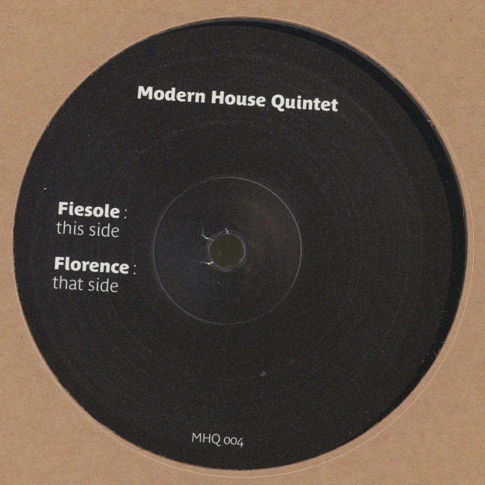 Modern House Quintet - Fiesole / Florence