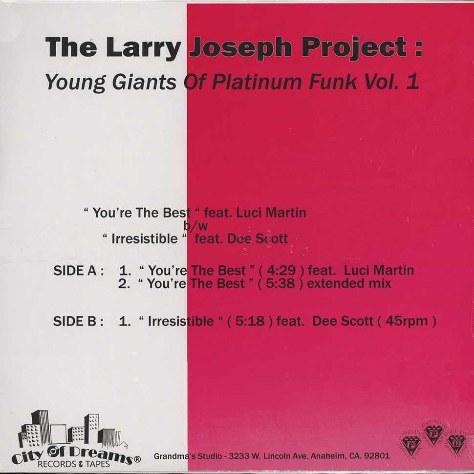 The Larry Joseph Project - Young Giants Of Platinum Funk Volume 1