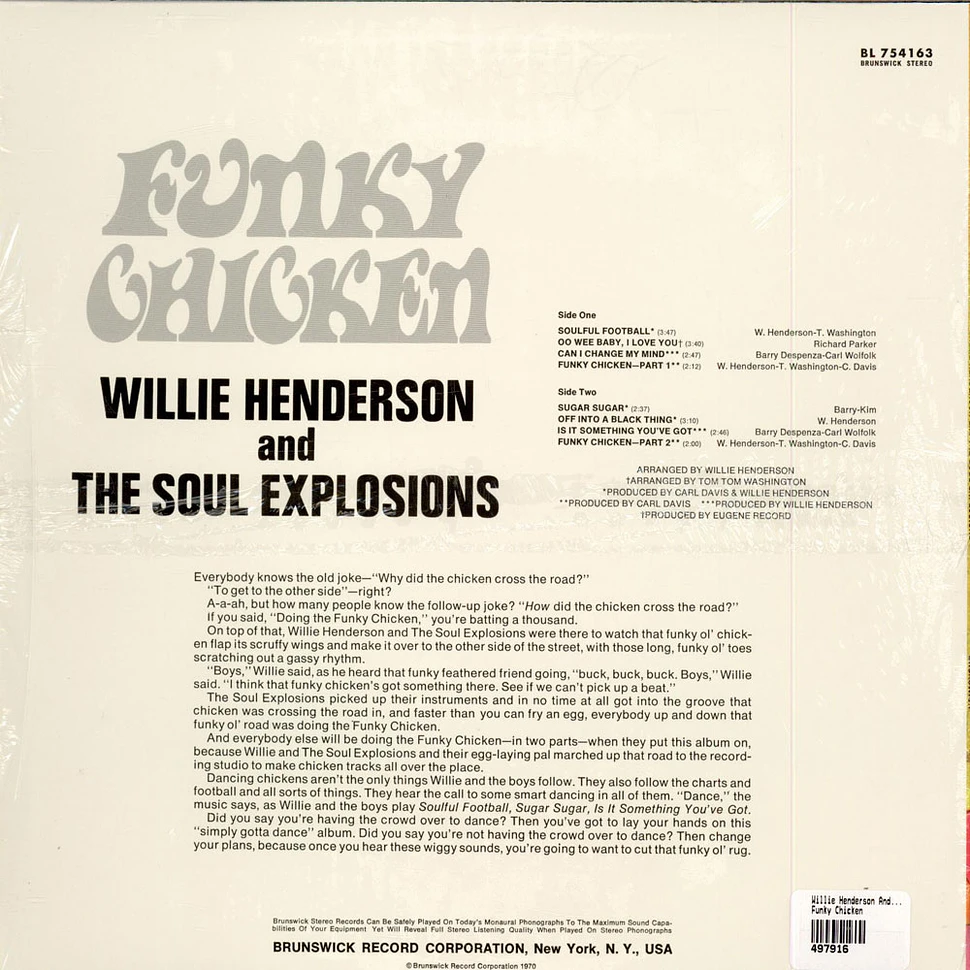 Willie Henderson And The Soul Explosions - Funky Chicken