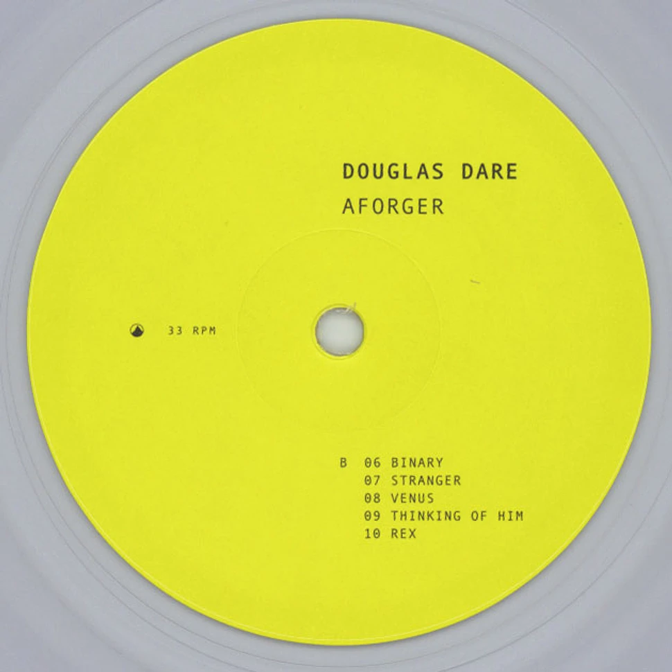 Douglas Dare - Aforger Clear Vinyl Edition