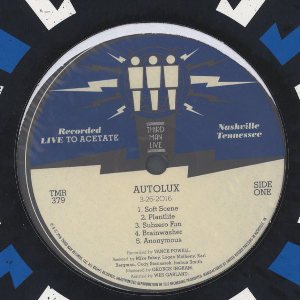 Autolux - Live At Third Man Records