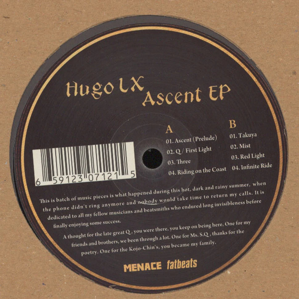 Hugo LX - Ascent EP