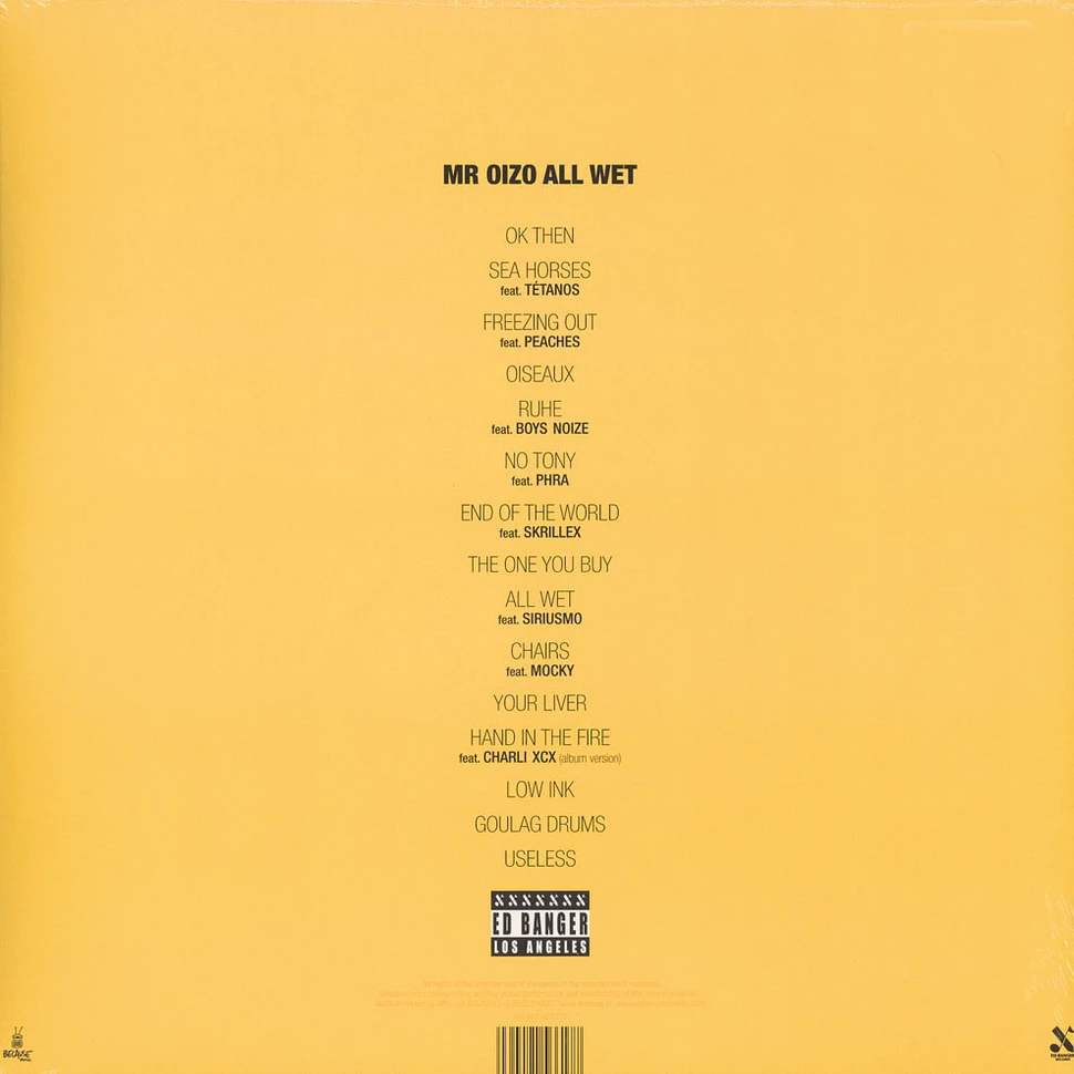 Mr. Oizo - All Wet Yellow Vinyl Edition