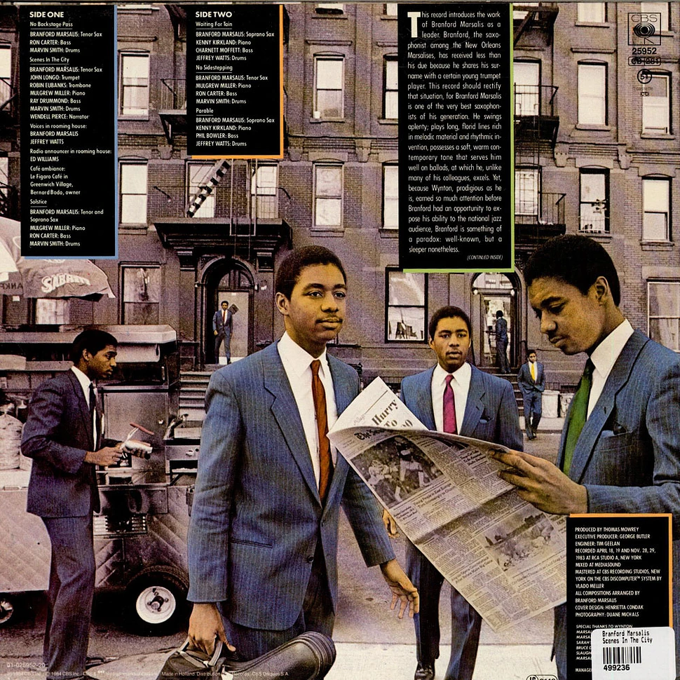 Branford Marsalis - Scenes In The City