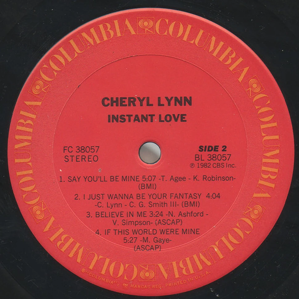 Cheryl Lynn - Instant Love