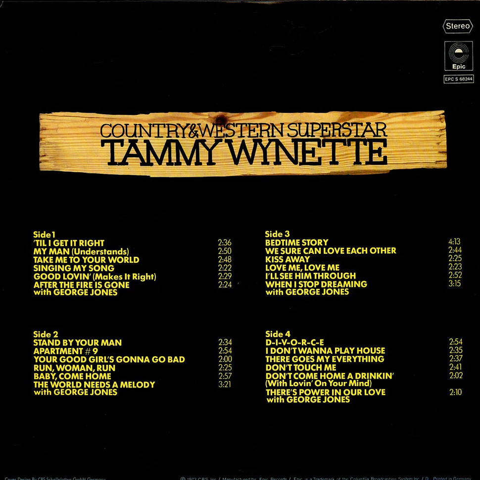 Tammy Wynette - Country & Western Superstar