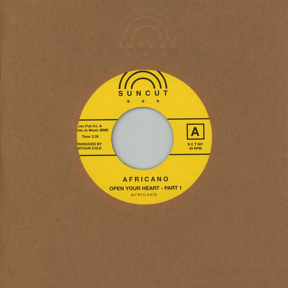 Africano - Open Your Heart / Satisfactorize Your Mind