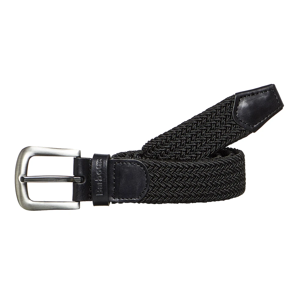 Barbour - Stretch Webbing Leather Belt