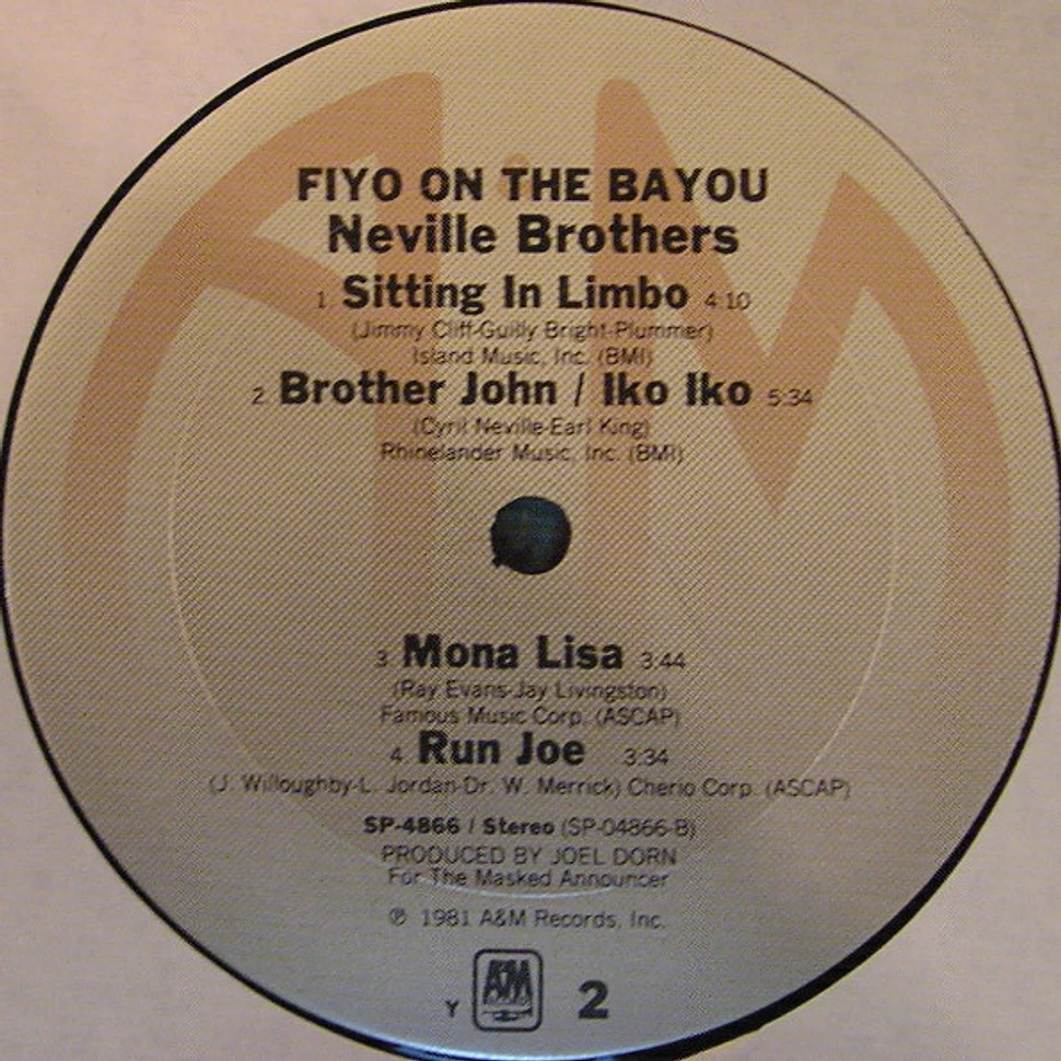 The Neville Brothers - Fiyo On The Bayou