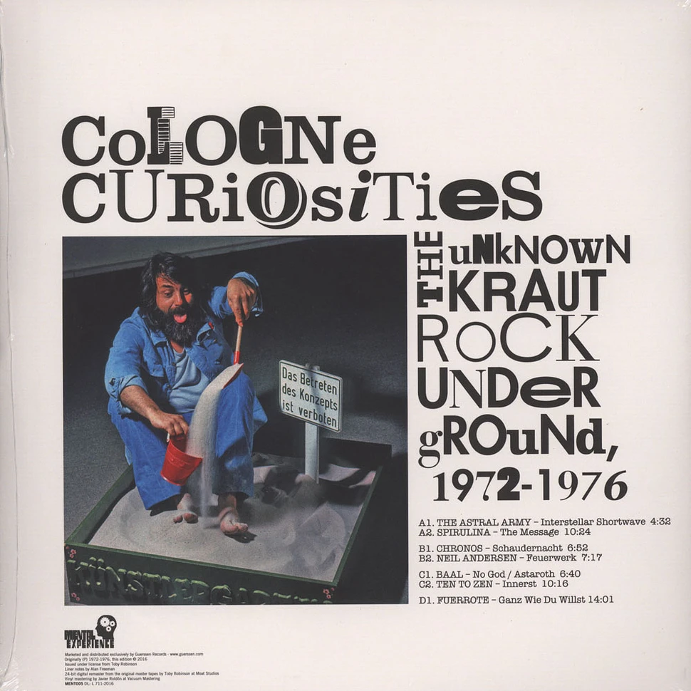 V.A. - Cologne Curiosities - The Unknown Krautrock Underground 1972-1976