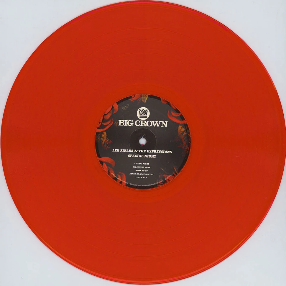 Lee Fields & The Expressions - Special Night Translucent Red Vinyl Edition
