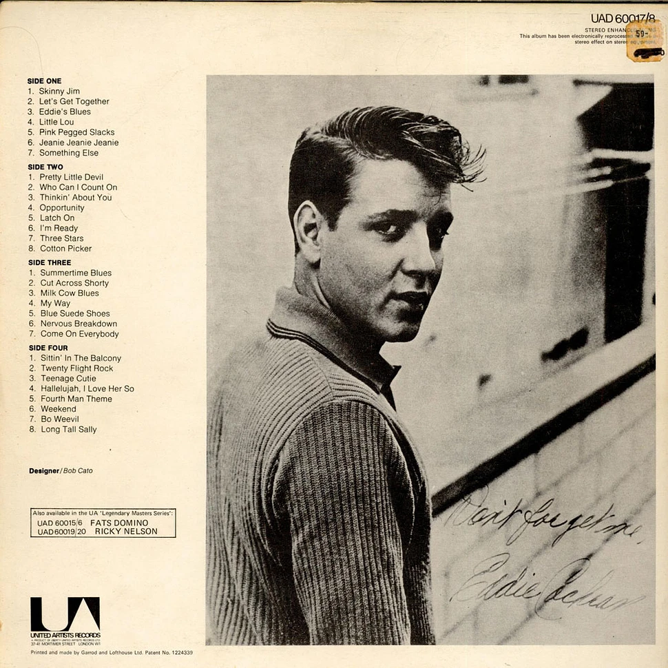 Eddie Cochran - Legendary Masters Series