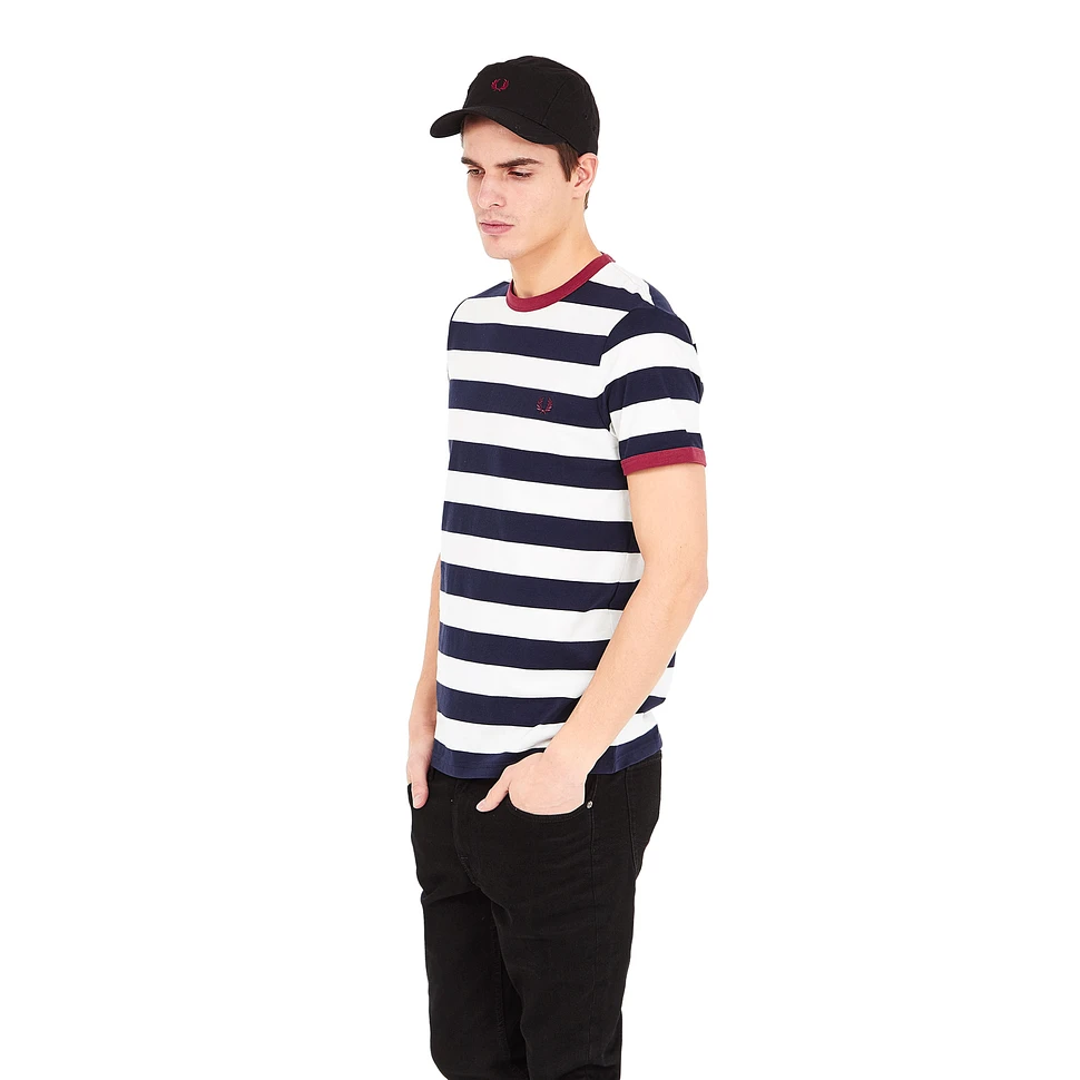 Fred Perry - Striped Ringer T-Shirt