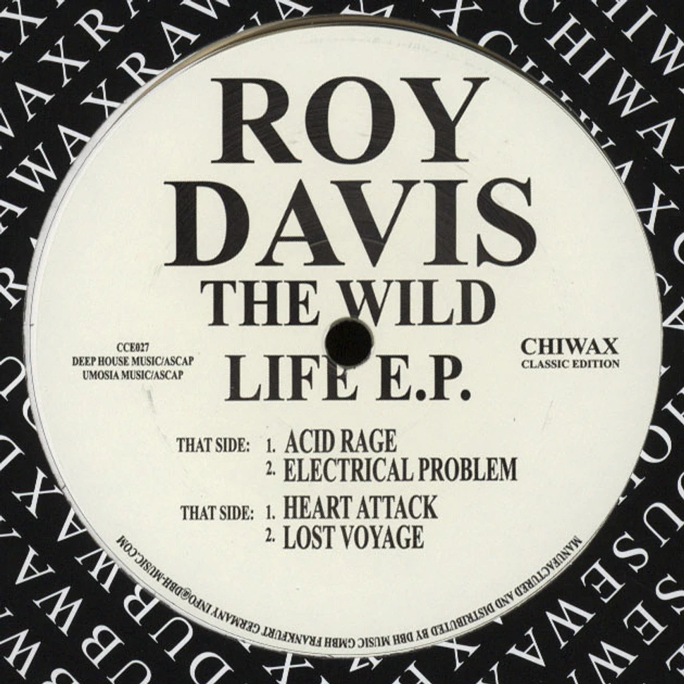 Roy Davis Jr - The Wild Life EP