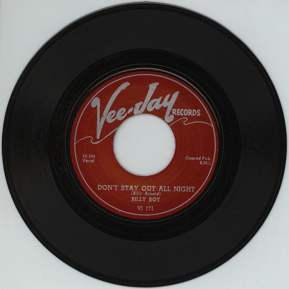Billy Boy - I Ain’t Got You / Don’t Stay Out All Night