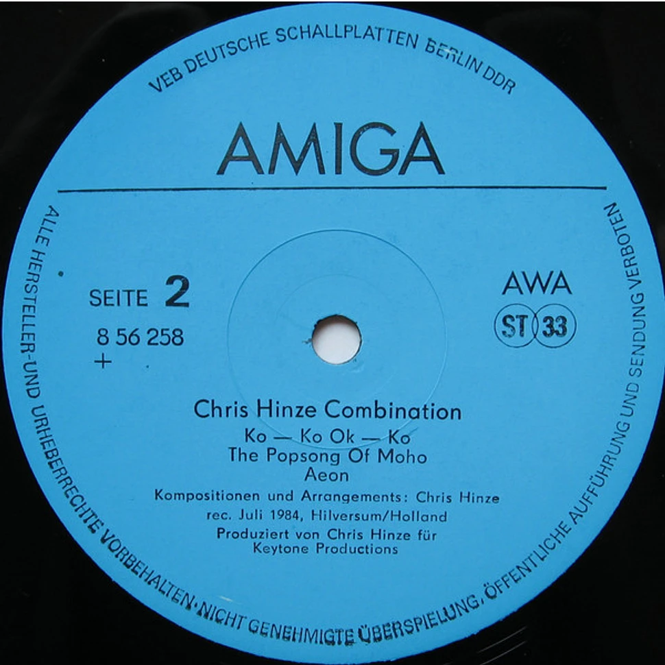 The Chris Hinze Combination - Chris Hinze Combination