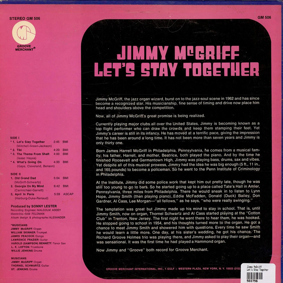 Jimmy McGriff - Let's Stay Together