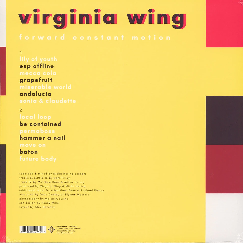 Virginia Wing - Forward Constant Motion