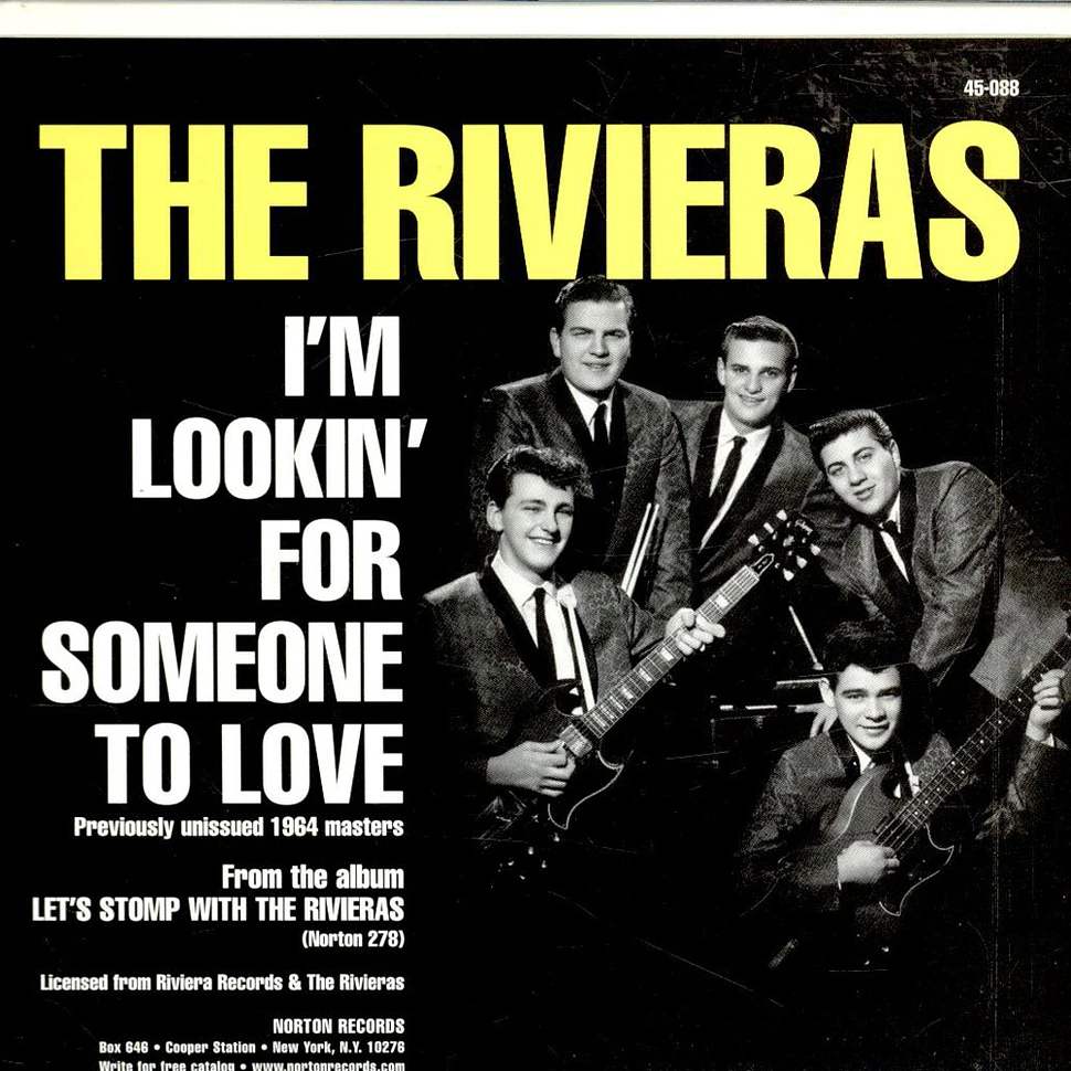 The Rivieras - Surfin' Fun / I'm Lookin' For Someone To Love