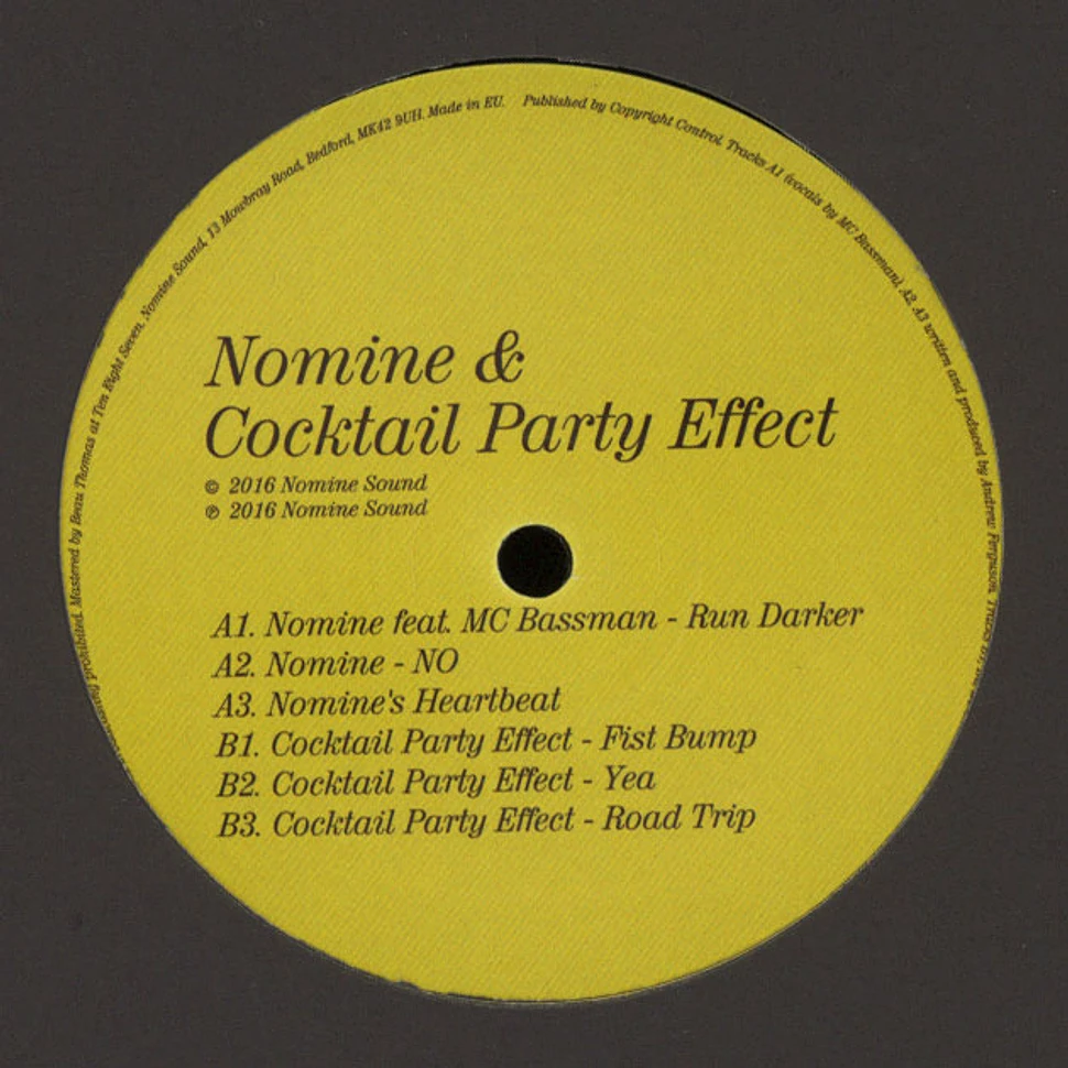 Nomine & Cocktail Party Effect - Fist Bump EP
