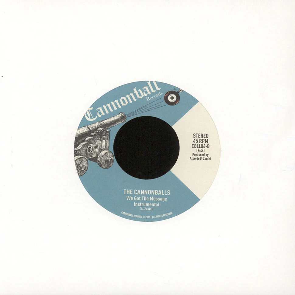 Jones & Gaston & The Cannonballs - Do You Get The Message / We got the Message