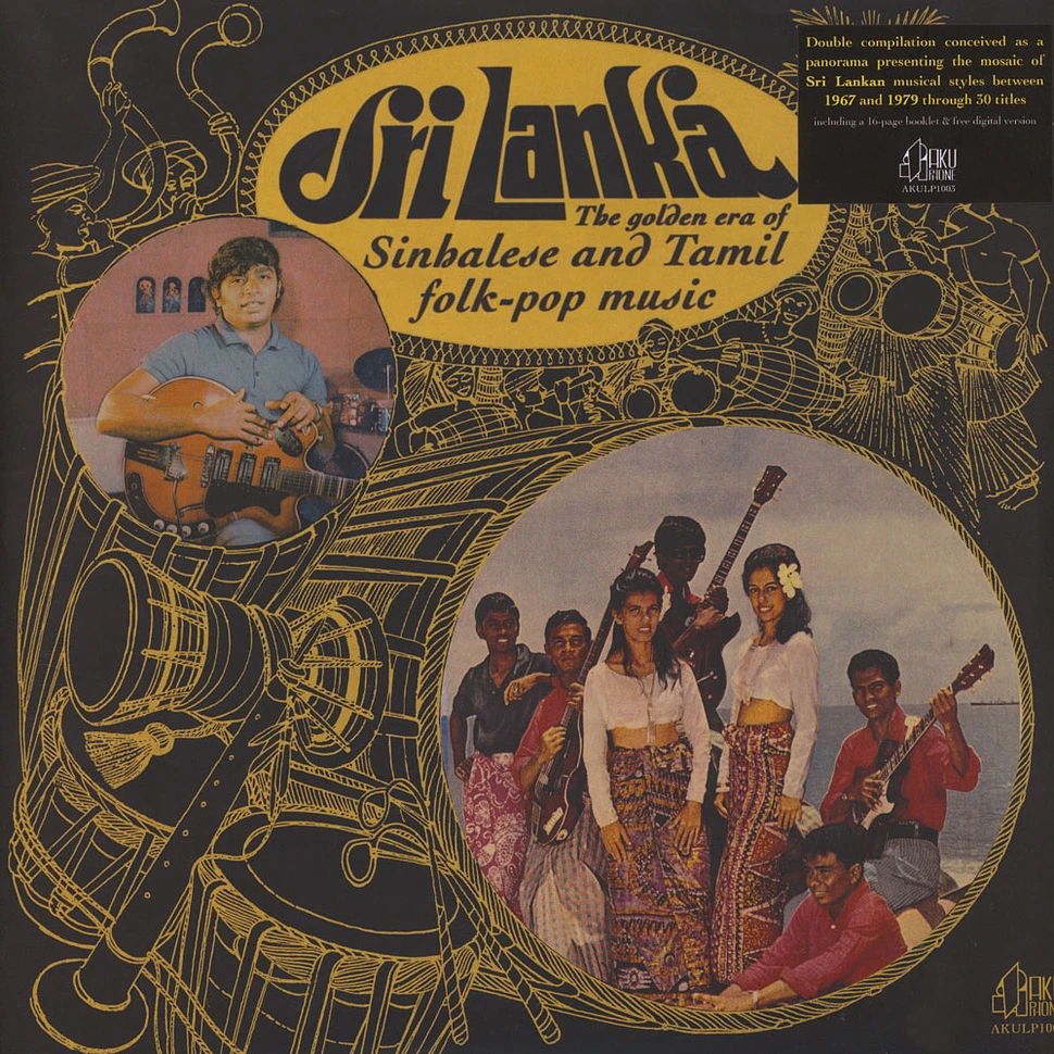 V.A. - Sri Lanka - The Golden Era Of Sinhalese And Tamil Folk-Pop Music