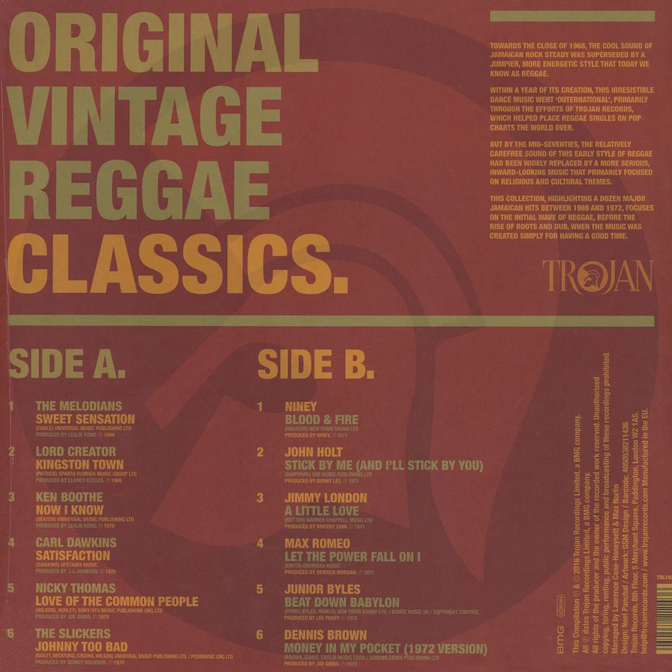 V.A. - Original Vintage Reggae Classics
