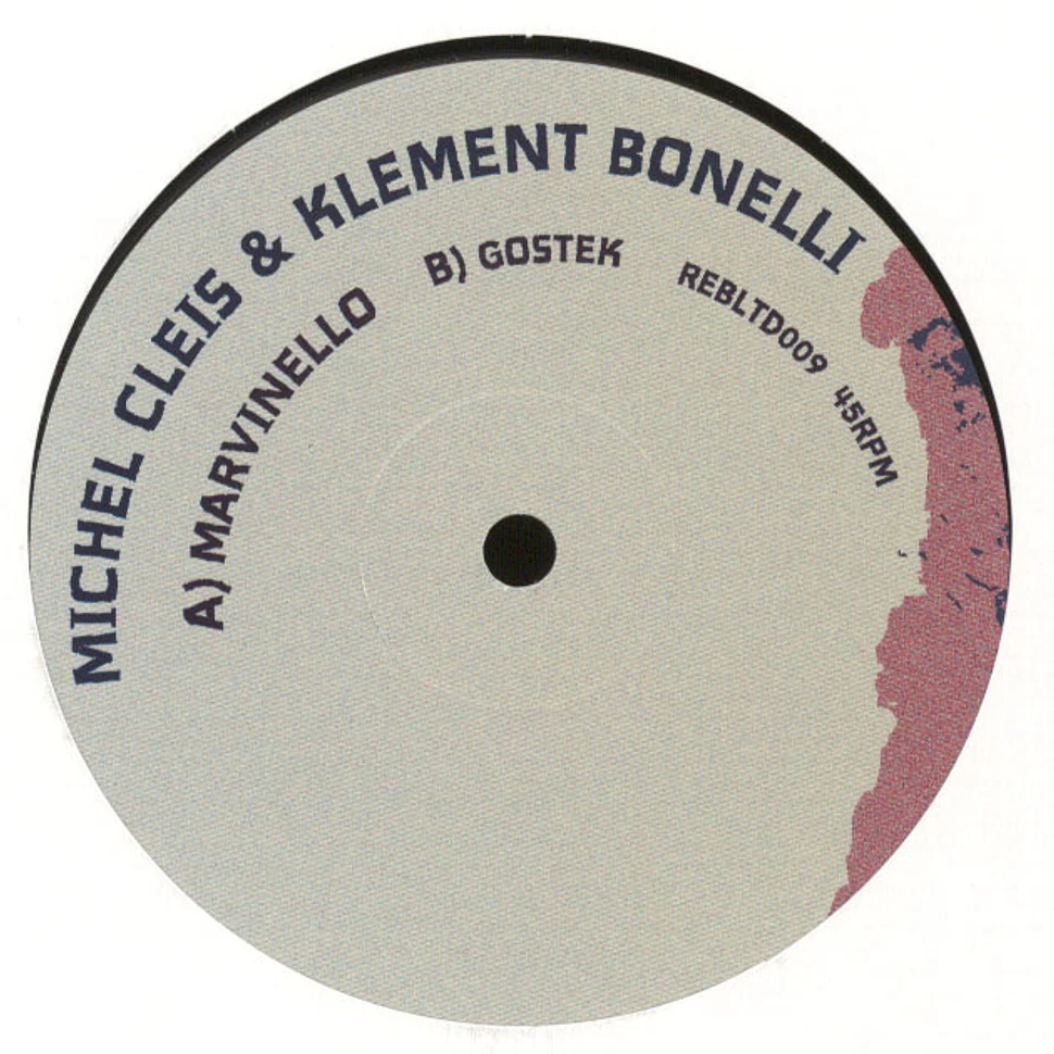 Michel Cleis & Klement Bonelli - Marvinello / Gostek Black Vinyl Edition