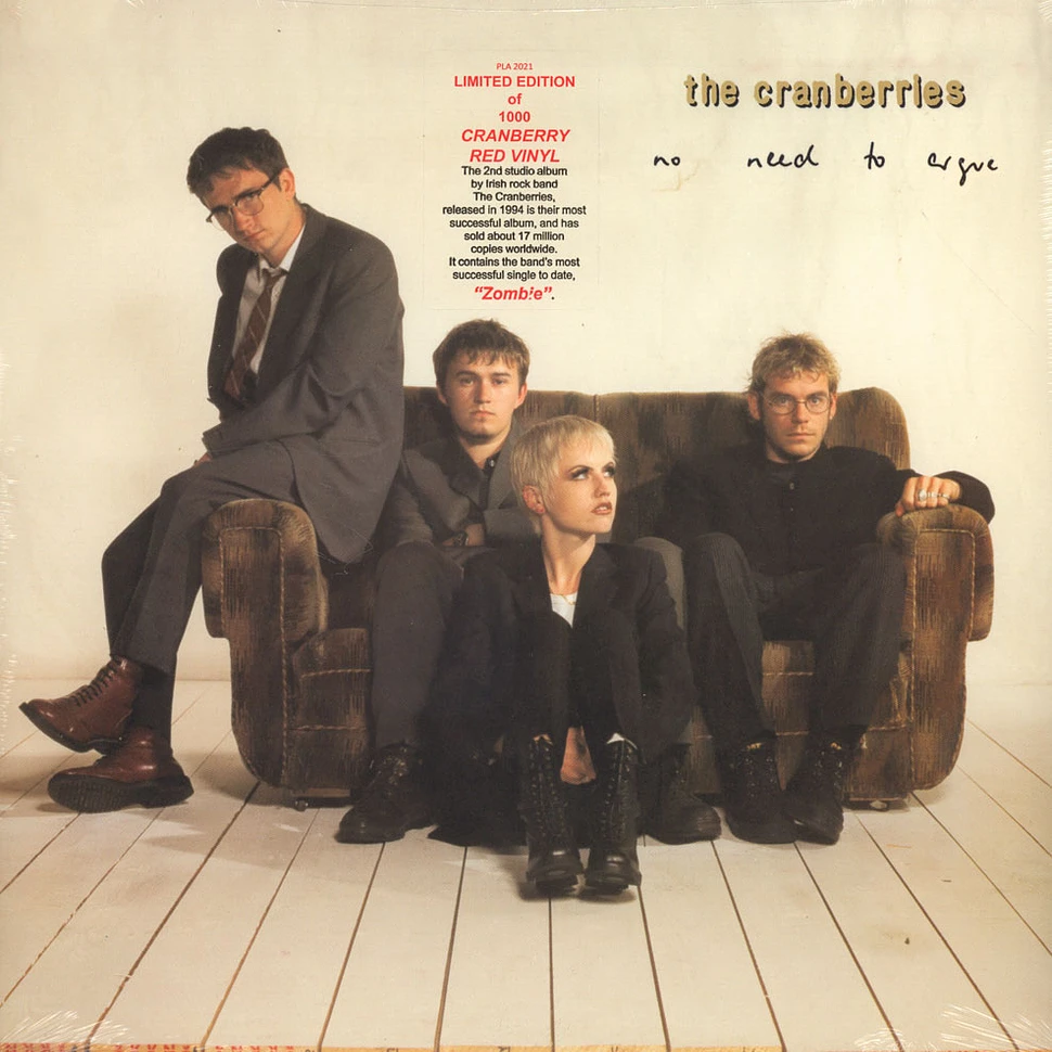 The Cranberries - No Need To Argue Cranberry-Colored Vinyl Edition
